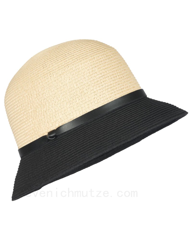 G&#252;nstigsten Online zweifarbiger Bucket Hat- Schwarz